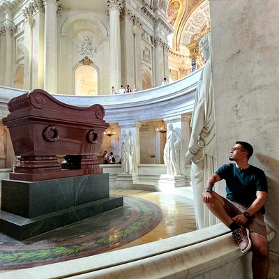 Mateus no Panthéon, em Paris